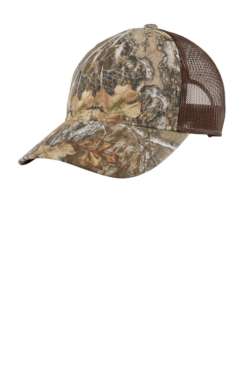 Load image into Gallery viewer, Port Authority Structured Camouflage Mesh Back Cap. C930

