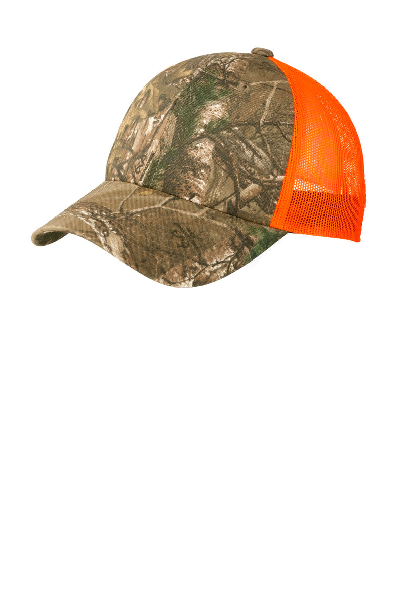 Load image into Gallery viewer, Port Authority Structured Camouflage Mesh Back Cap. C930
