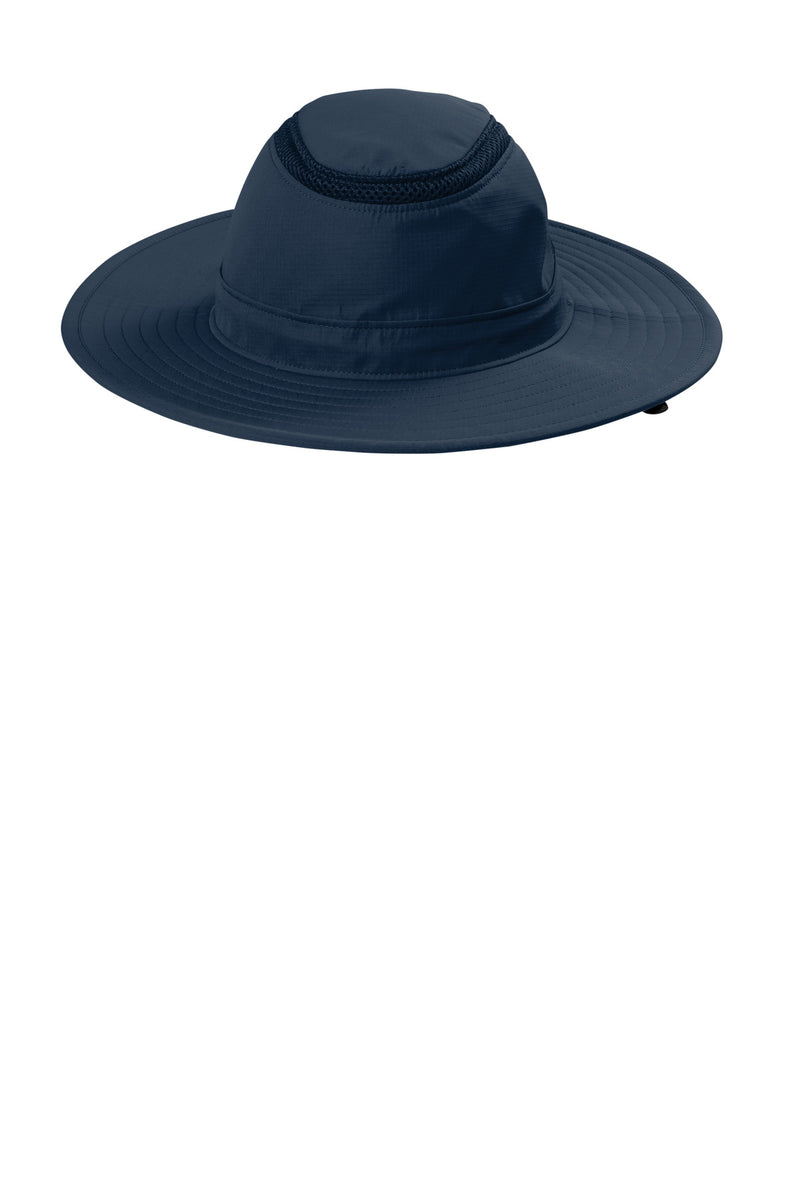 Load image into Gallery viewer, Port Authority Outdoor Ventilated Wide Brim Hat C947
