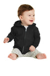 Port & Co Infant Core Fleece Full-Zip Hooded Sweatshirt. CAR78IZH