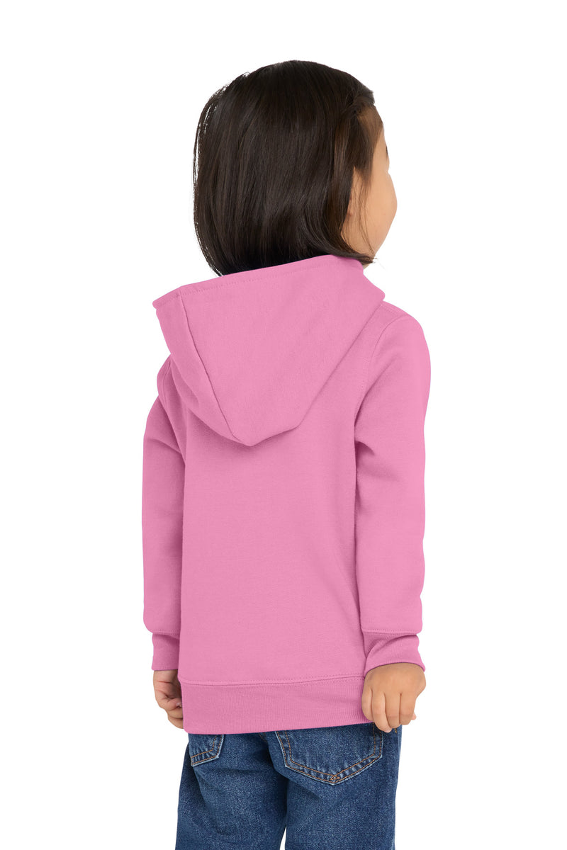 Load image into Gallery viewer, Port &amp; Co Toddler Core Fleece Pullover Hooded Sweatshirt. CAR78TH
