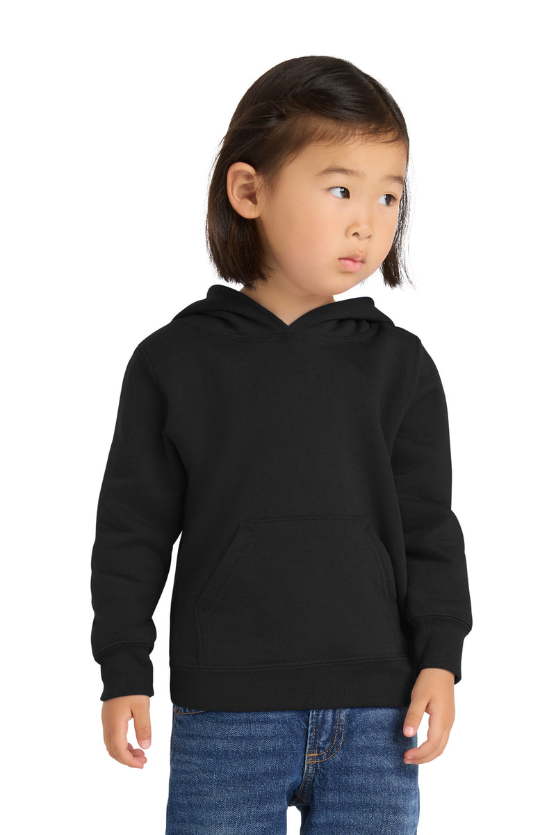 Load image into Gallery viewer, Port &amp; Co Toddler Core Fleece Pullover Hooded Sweatshirt. CAR78TH
