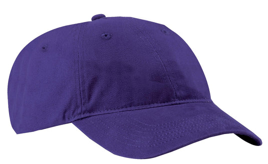 Port & Co Brushed Twill Low Profile Cap.  CP77