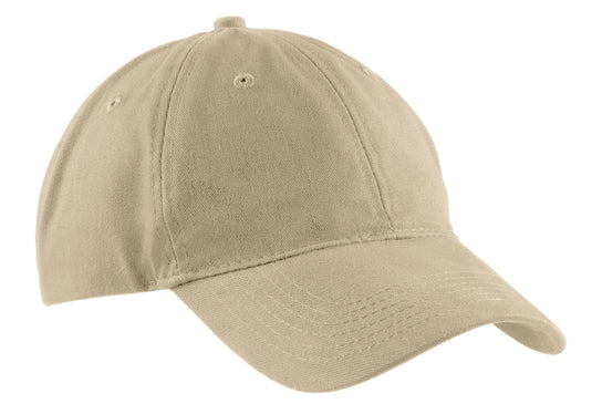 Port & Co Brushed Twill Low Profile Cap.  CP77
