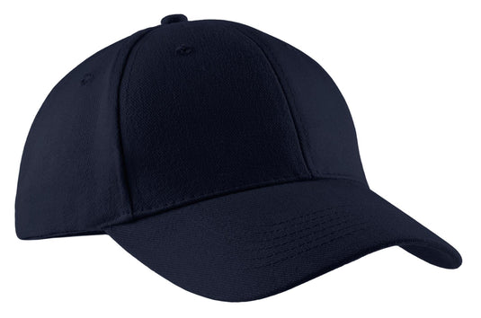 Port & Co Brushed Twill Cap.  CP82