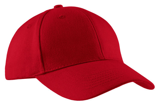 Port & Co Brushed Twill Cap.  CP82