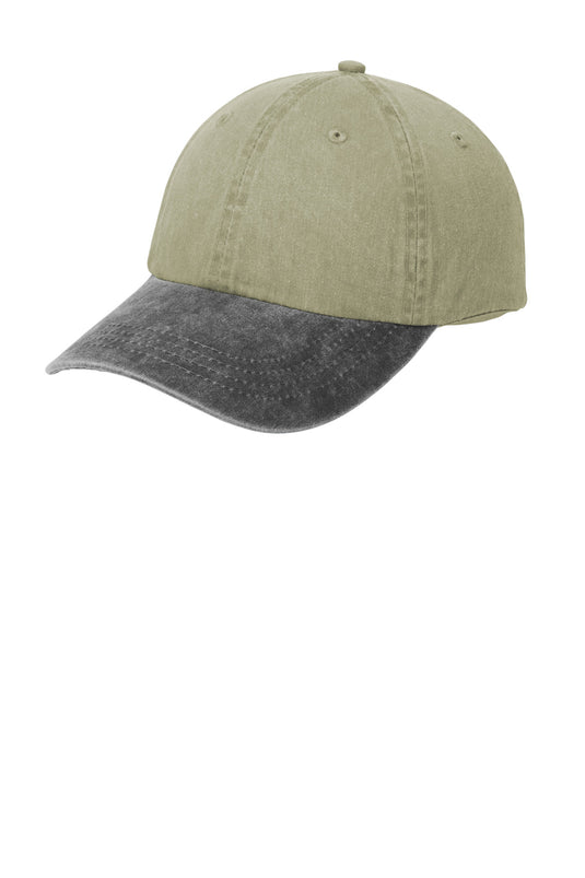 Port & Co Two-Tone Pigment-Dyed Cap.  CP83