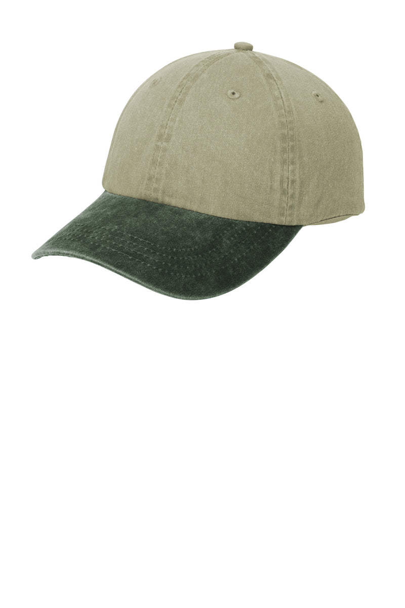 Load image into Gallery viewer, Port &amp; Co Two-Tone Pigment-Dyed Cap.  CP83
