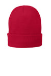 Port & Co Fleece-Lined Knit Cap. CP90L