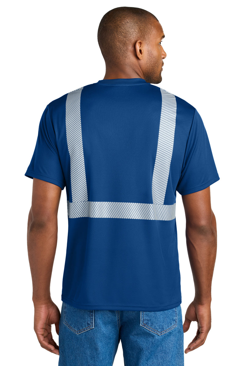 Load image into Gallery viewer, CornerStone Enhanced Visibility Segmented Tape Tee CS206
