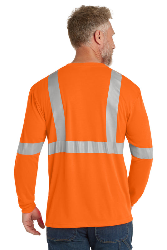 CornerStone ANSI 107 Class 2 Long Sleeve Safety T-Shirt. CS401LS
