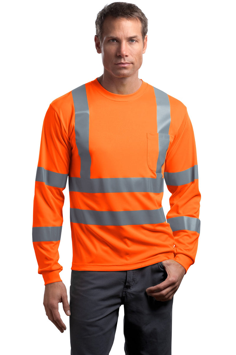 Load image into Gallery viewer, CornerStone - ANSI 107 Class 3 Long Sleeve Snag-Resistant Reflective T-Shirt. CS409
