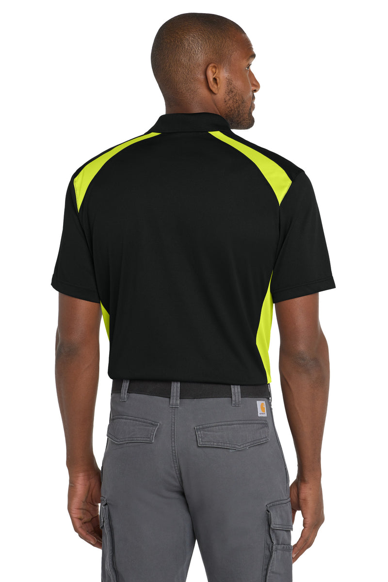 Load image into Gallery viewer, CornerStone Select Snag-Proof Two Way Colorblock Pocket Polo. CS416
