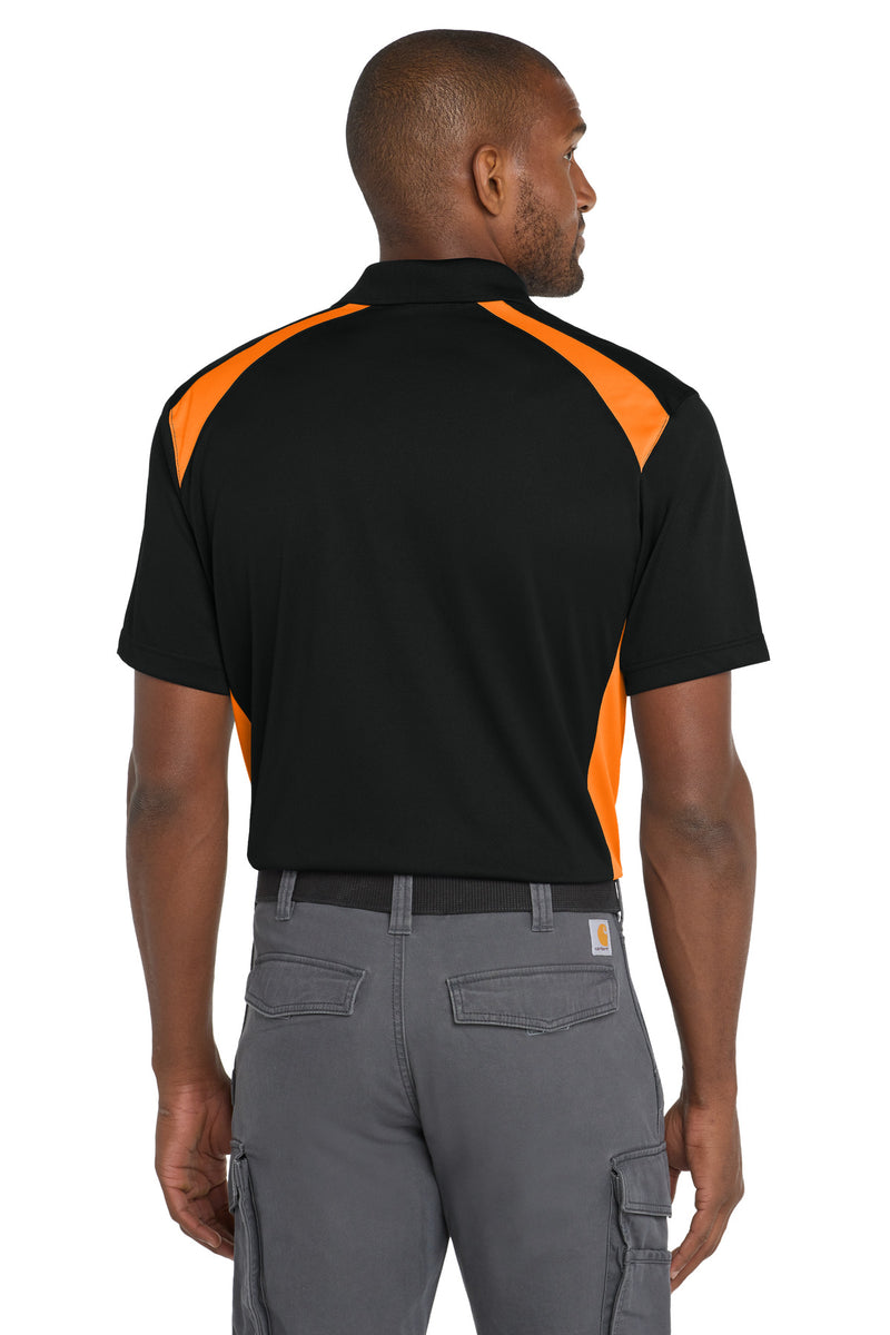 Load image into Gallery viewer, CornerStone Select Snag-Proof Two Way Colorblock Pocket Polo. CS416
