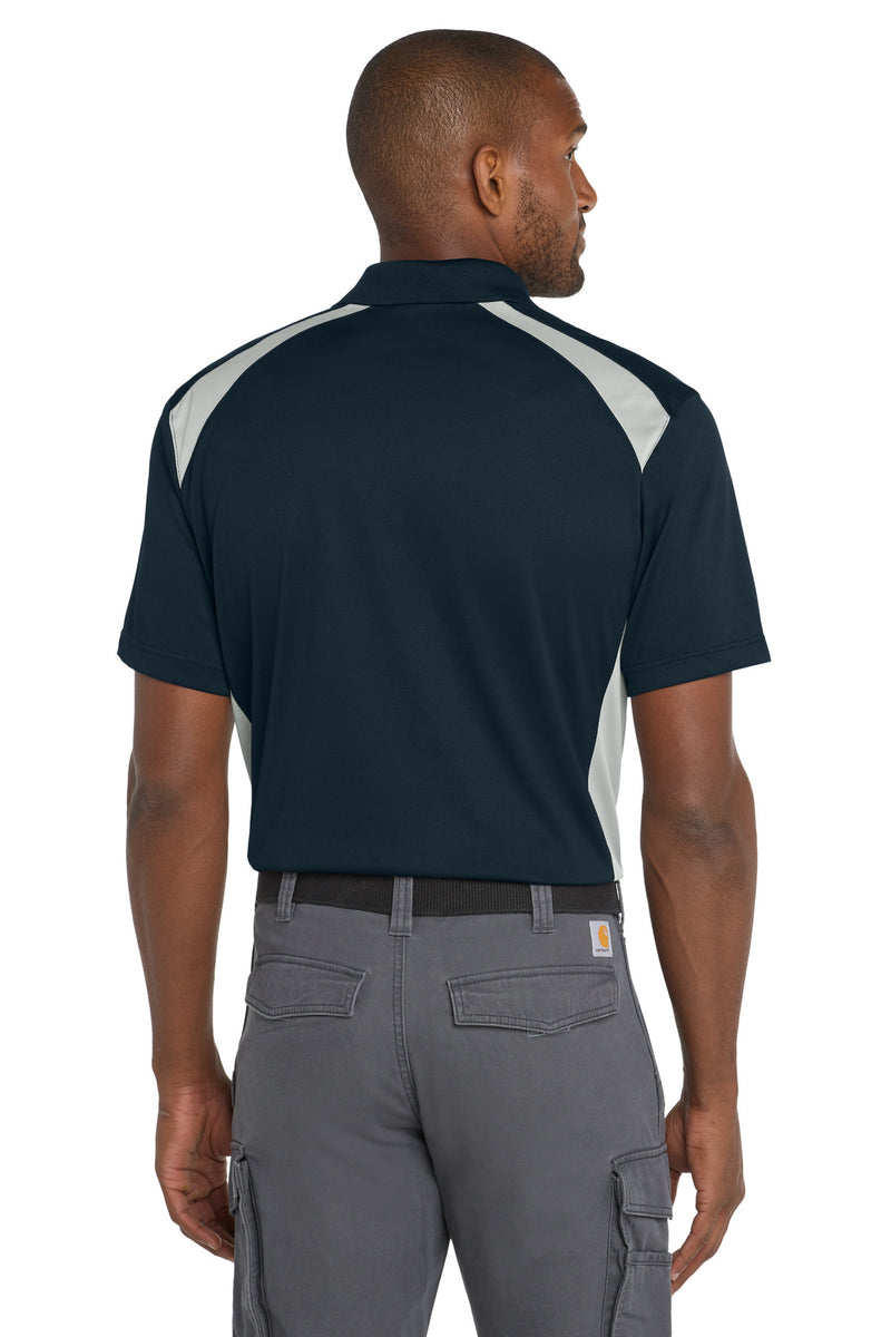 Load image into Gallery viewer, CornerStone Select Snag-Proof Two Way Colorblock Pocket Polo. CS416
