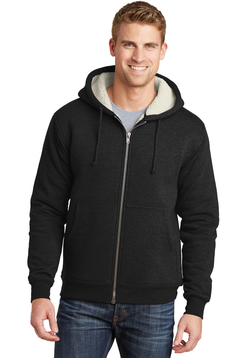 Load image into Gallery viewer, CornerStone Heavyweight Sherpa-Lined Hooded Fleece Jacket. CS625
