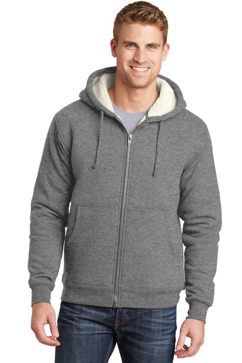 Load image into Gallery viewer, CornerStone Heavyweight Sherpa-Lined Hooded Fleece Jacket. CS625
