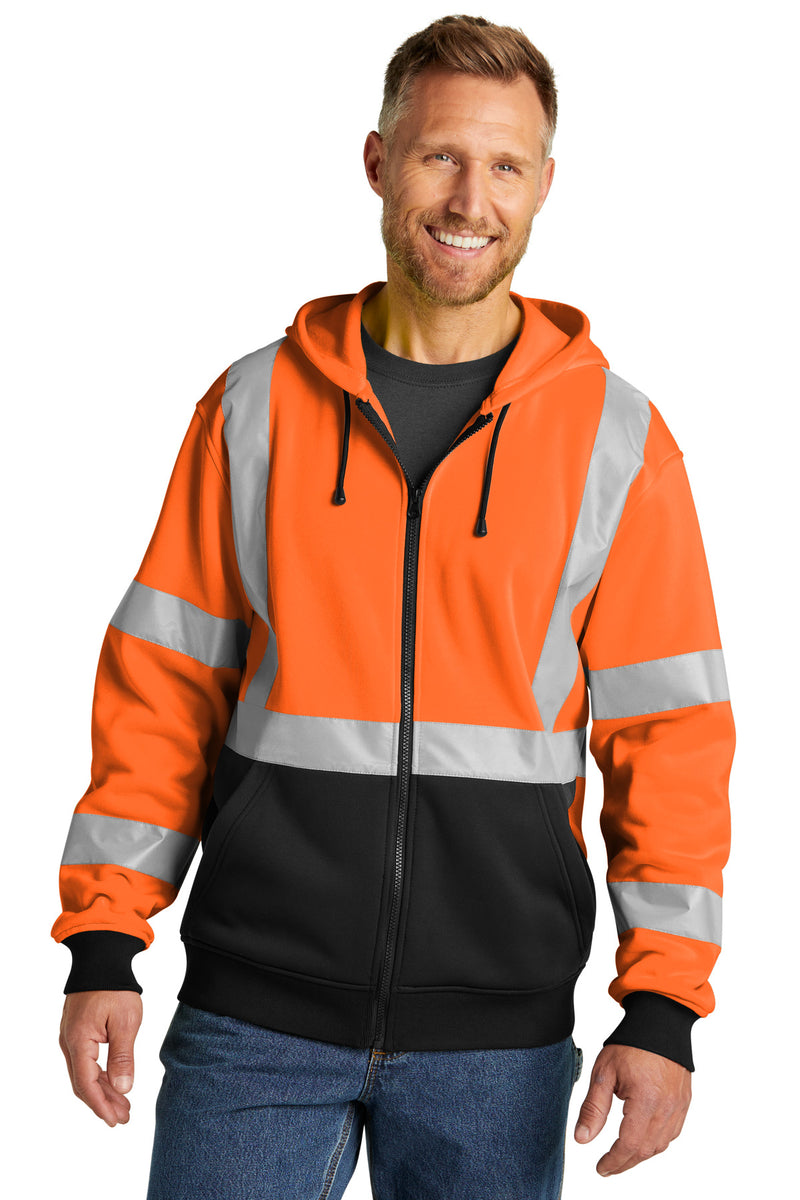 Load image into Gallery viewer, CornerStone A107 Class 3 Heavy-Duty Fleece Full-Zip Hoodie CSF300
