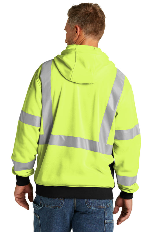 CornerStone A107 Class 3 Heavy-Duty Fleece Full-Zip Hoodie CSF300