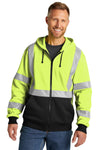 CornerStone A107 Class 3 Heavy-Duty Fleece Full-Zip Hoodie CSF300