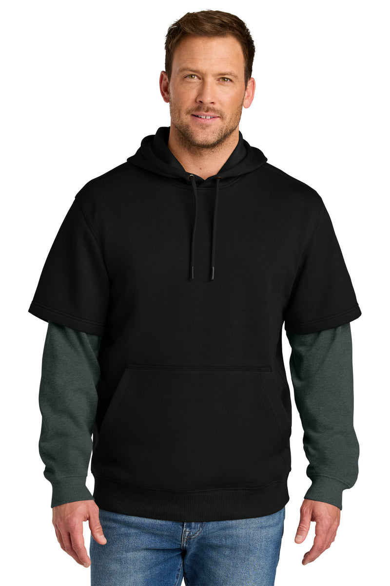 Load image into Gallery viewer, CornerStone Tough Fleece Layered Hoodie CSF632
