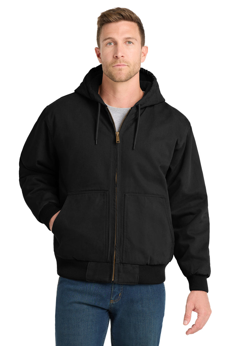 Load image into Gallery viewer, CornerStone Washed Duck Cloth Insulated Hooded Work Jacket. CSJ41

