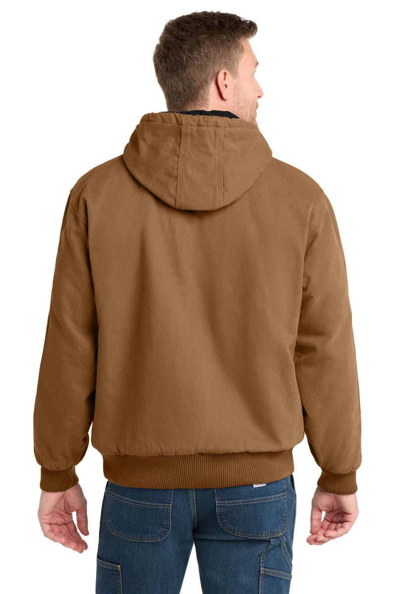 Load image into Gallery viewer, CornerStone Washed Duck Cloth Insulated Hooded Work Jacket. CSJ41
