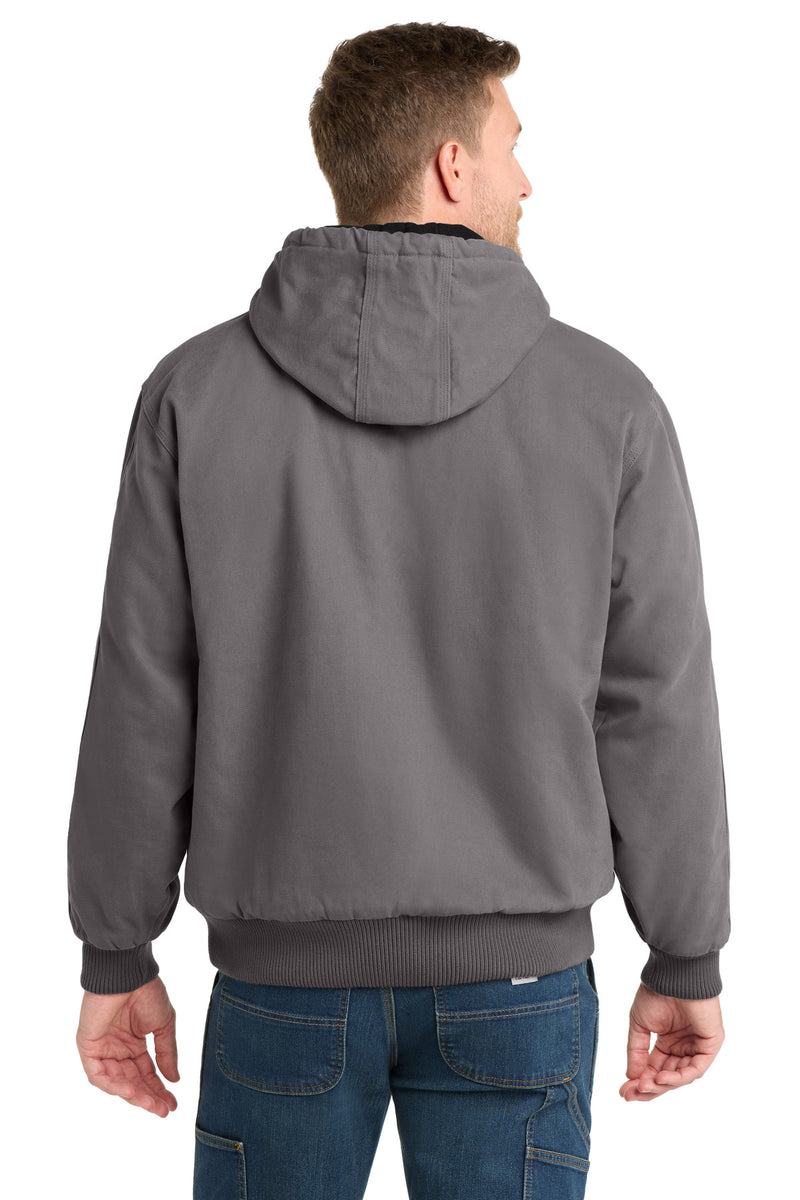 Load image into Gallery viewer, CornerStone Washed Duck Cloth Insulated Hooded Work Jacket. CSJ41
