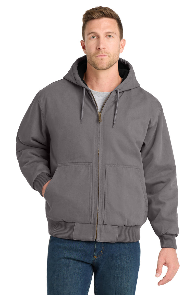 Load image into Gallery viewer, CornerStone Washed Duck Cloth Insulated Hooded Work Jacket. CSJ41
