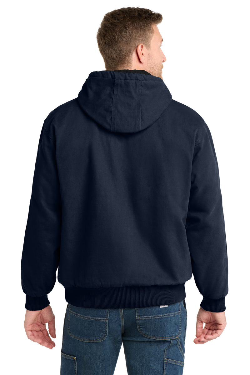 Load image into Gallery viewer, CornerStone Washed Duck Cloth Insulated Hooded Work Jacket. CSJ41
