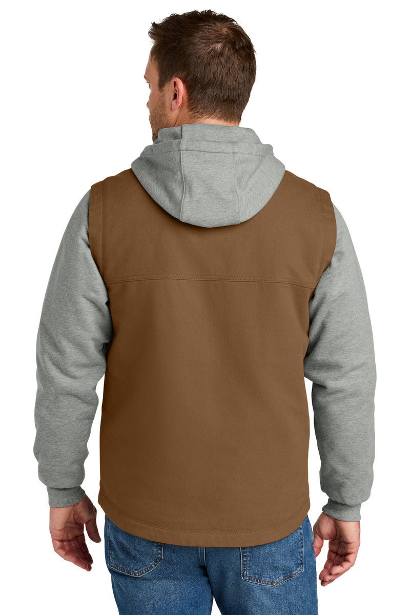 Load image into Gallery viewer, CornerStone Duck Fleece Full-Zip Hooded Jacket CSJ42
