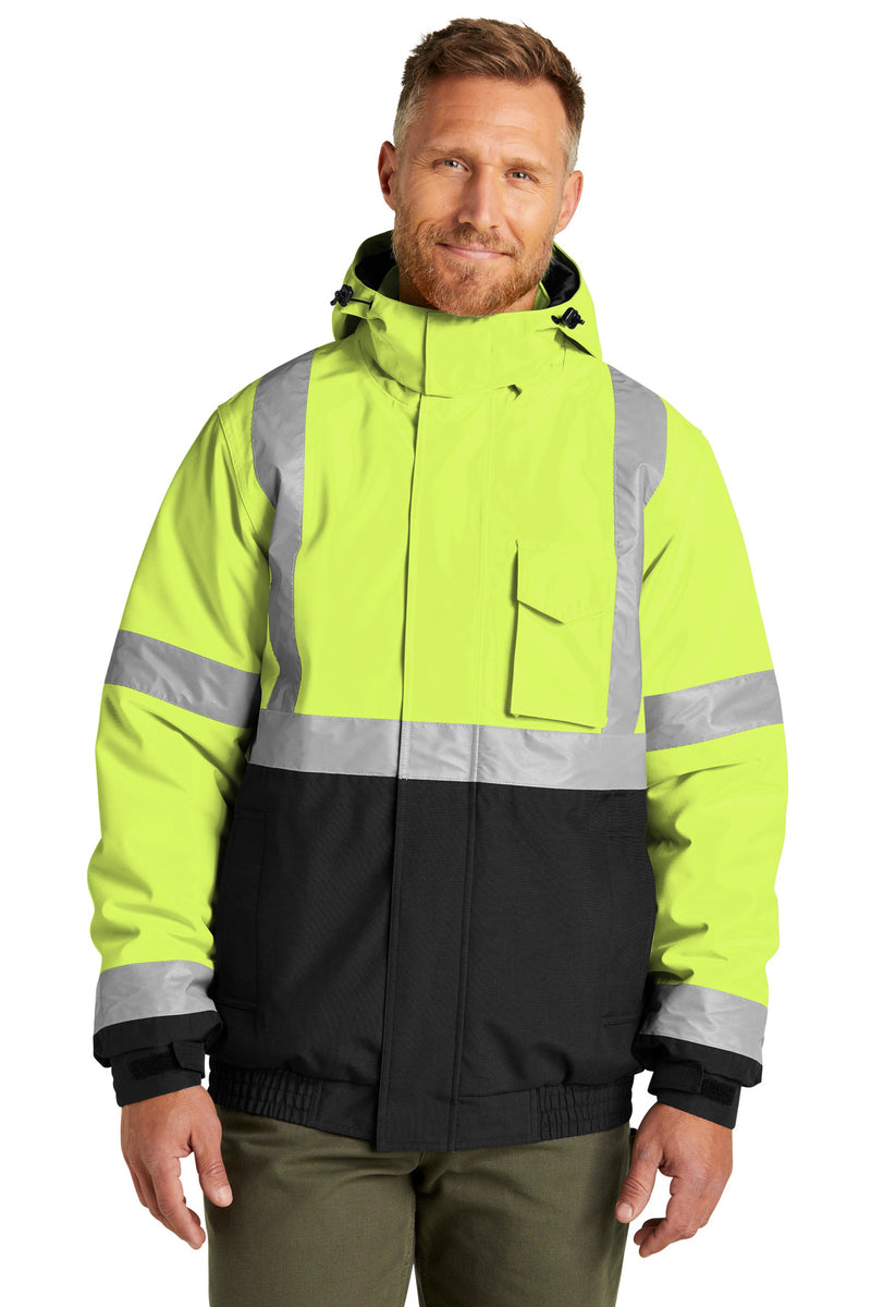 Load image into Gallery viewer, CornerStone ANSI 107 Class 3 Economy Waterproof Insulated Bomber Jacket CSJ500
