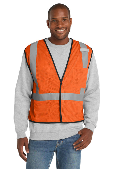CornerStone  ANSI 107 Class 2 Economy Mesh One-Pocket Vest. CSV100