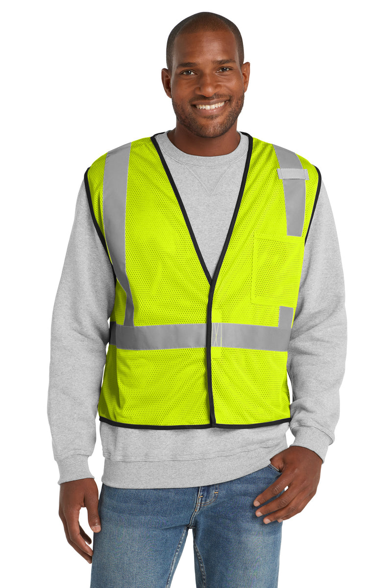 Load image into Gallery viewer, CornerStone  ANSI 107 Class 2 Economy Mesh One-Pocket Vest. CSV100
