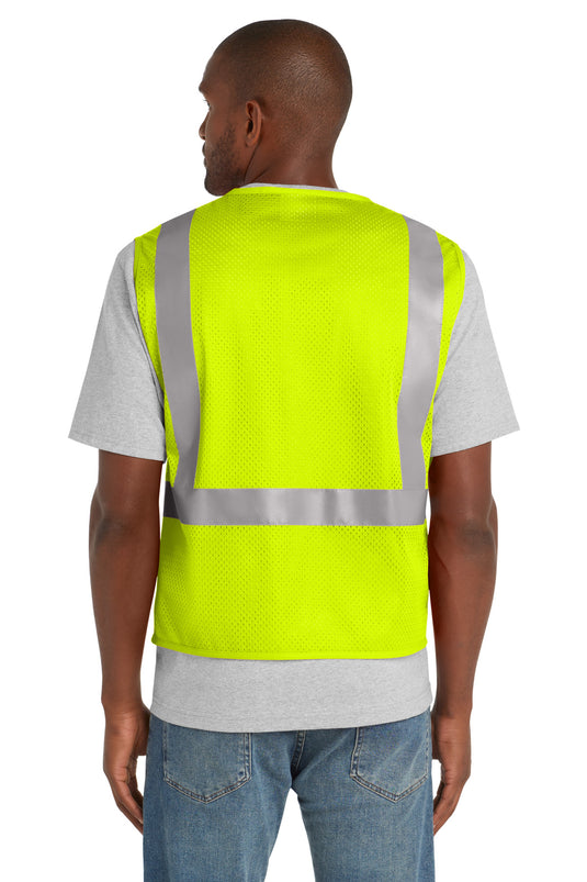 CornerStone  ANSI 107 Class 2 Mesh Zippered Vest. CSV102