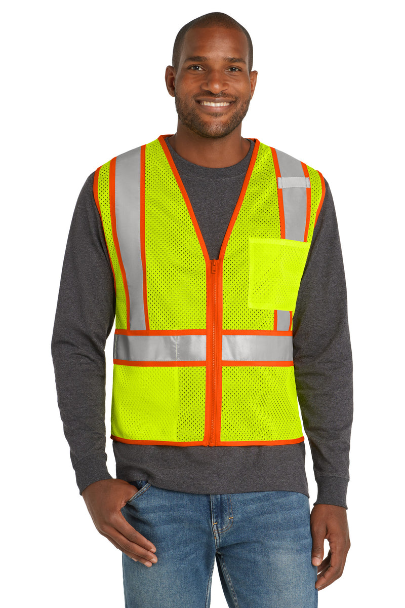 Load image into Gallery viewer, CornerStone  ANSI 107 Class 2 Mesh Zippered Two-Tone Vest. CSV103
