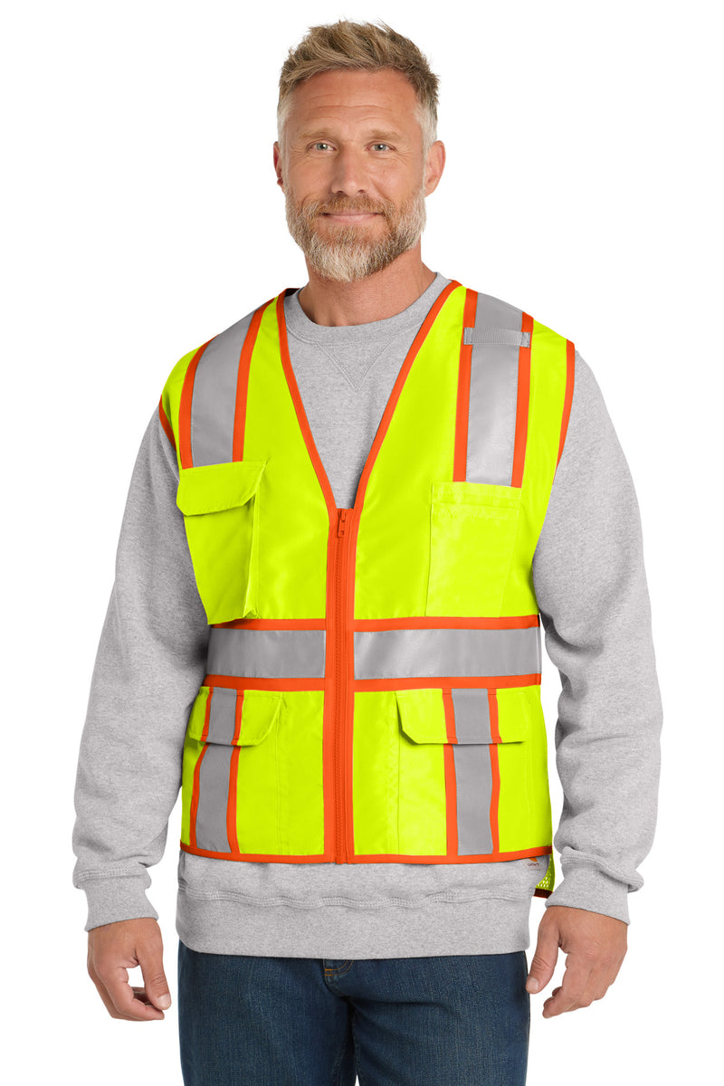 Load image into Gallery viewer, CornerStone  ANSI 107 Class 2 Surveyor Zippered Two-Tone Vest. CSV105
