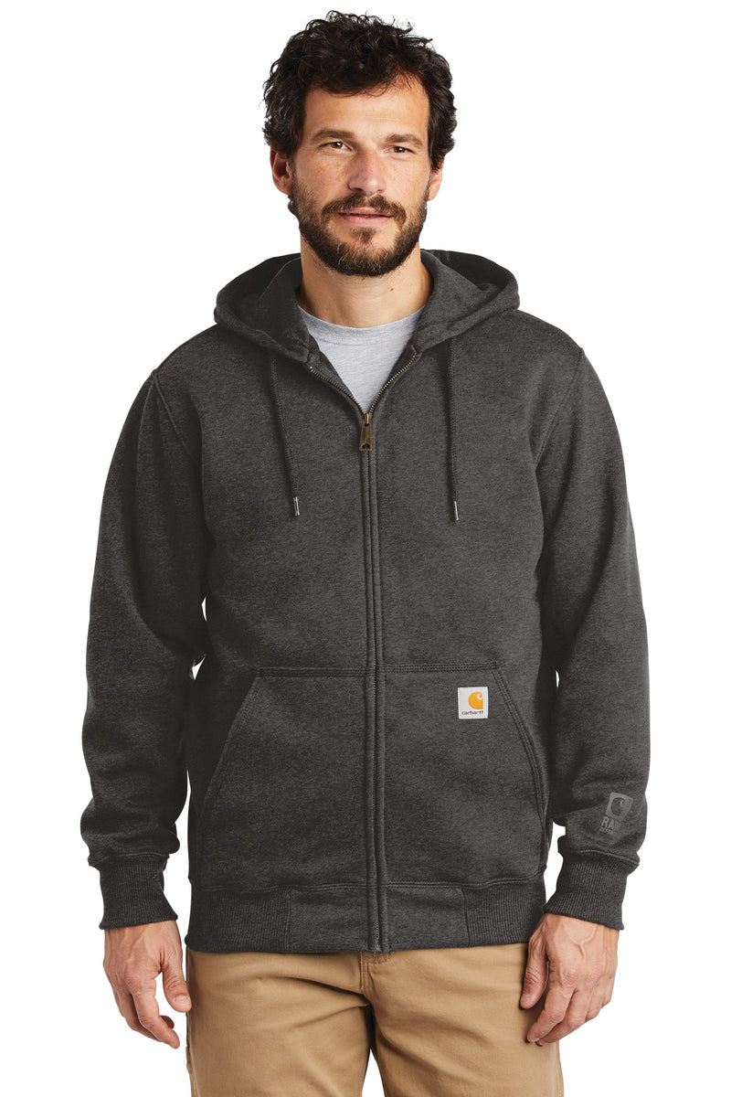 Load image into Gallery viewer, Carhartt  Rain Defender  Paxton Heavyweight Hooded Zip-Front Sweatshirt. CT100614
