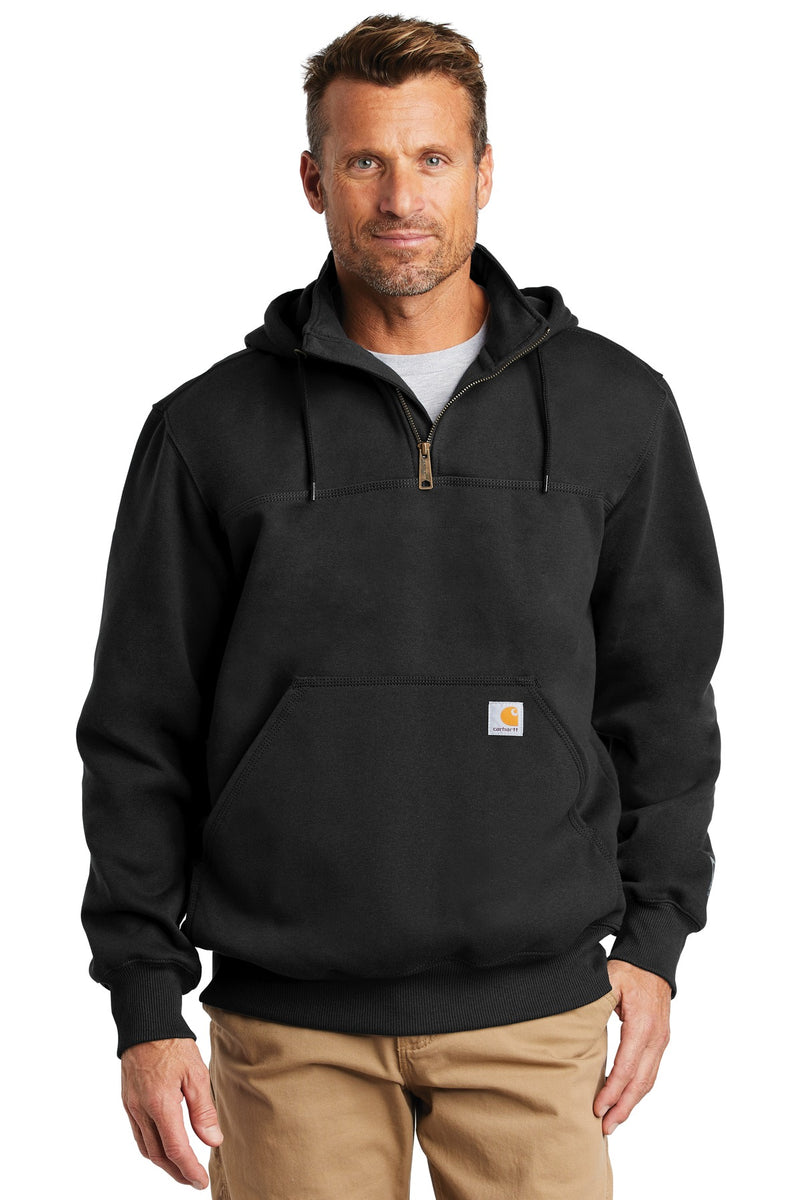 Load image into Gallery viewer, Carhartt  Rain Defender  Paxton Heavyweight Hooded Zip Mock Sweatshirt. CT100617
