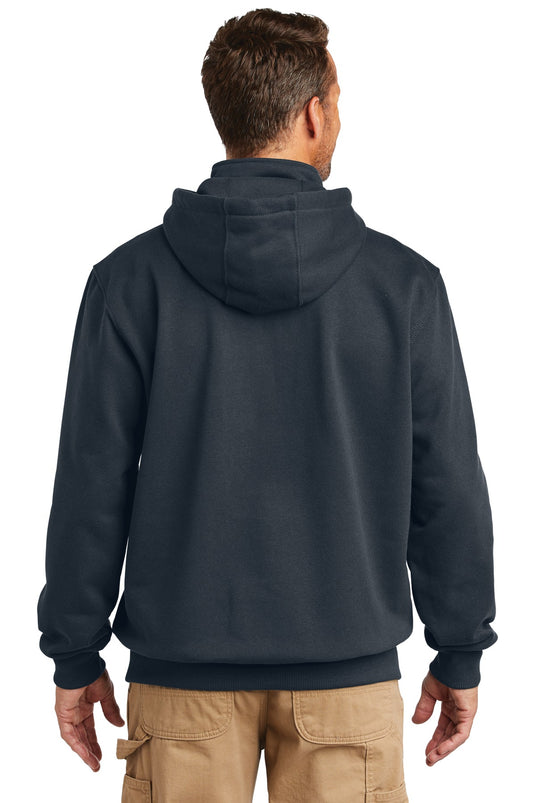 Carhartt  Rain Defender  Paxton Heavyweight Hooded Zip Mock Sweatshirt. CT100617