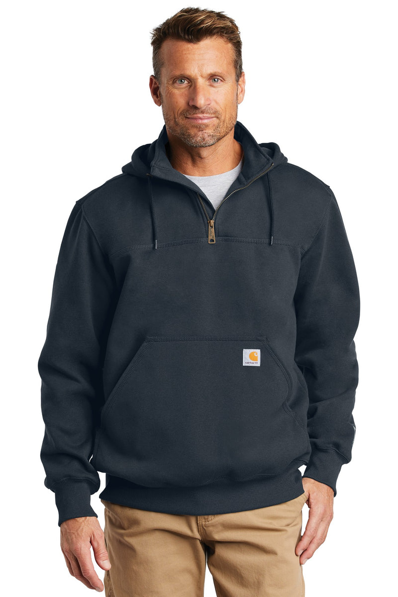 Load image into Gallery viewer, Carhartt  Rain Defender  Paxton Heavyweight Hooded Zip Mock Sweatshirt. CT100617
