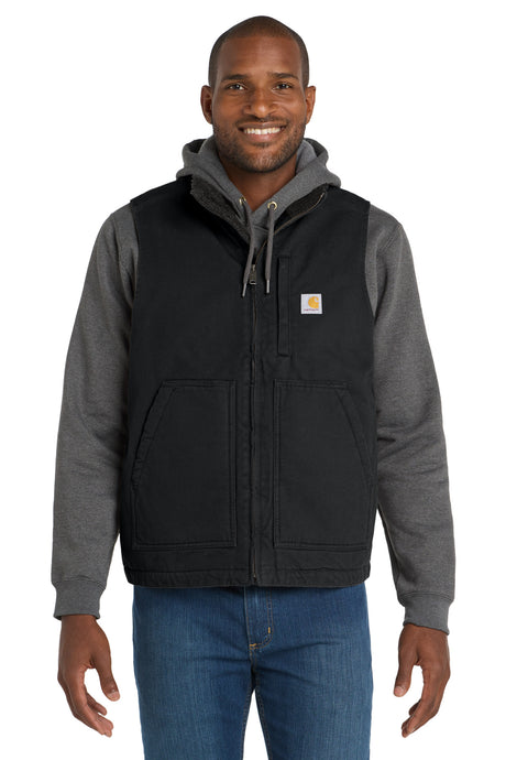 Carhartt Sherpa-Lined Mock Neck Vest c
