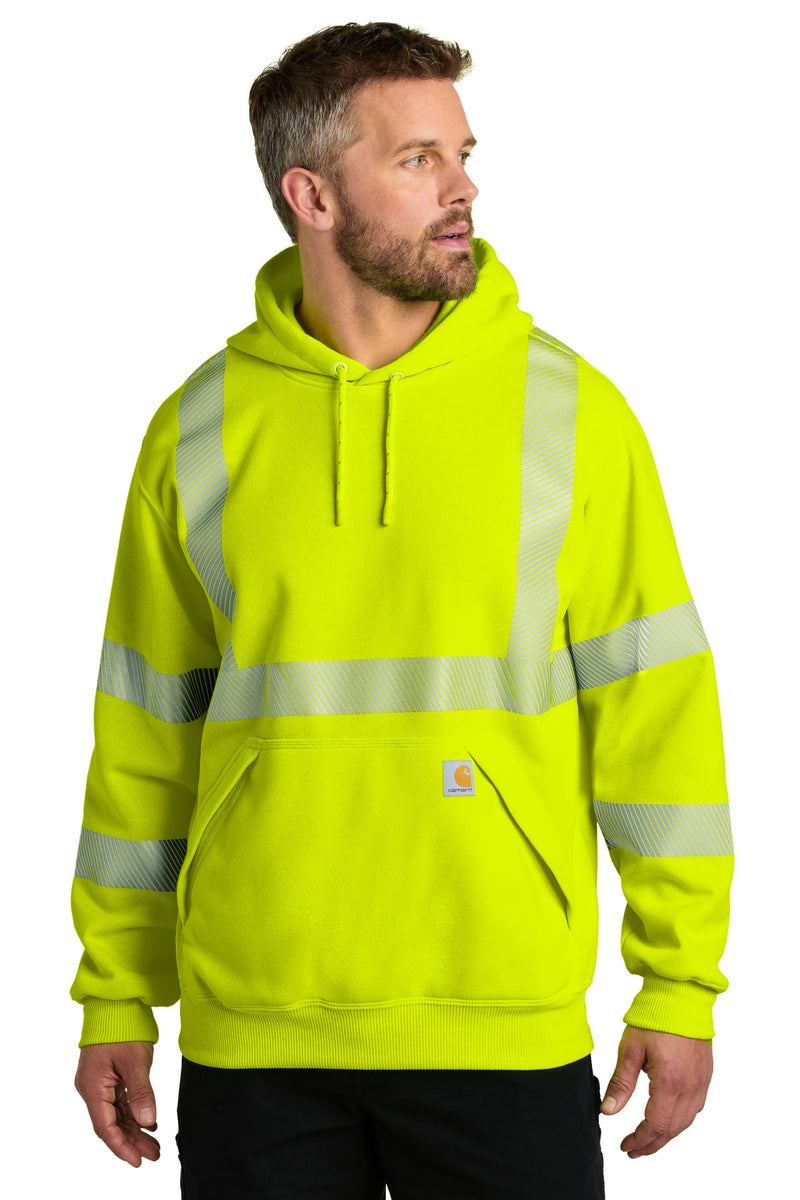 Load image into Gallery viewer, Carhartt ANSI 107 Class 3 Hooded Sweatshirt CT104987
