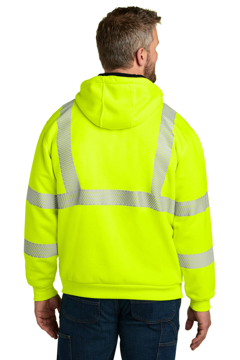 Load image into Gallery viewer, Carhartt ANSI 107 Class 3 Lined Full-Zip Sweatshirt CT104988

