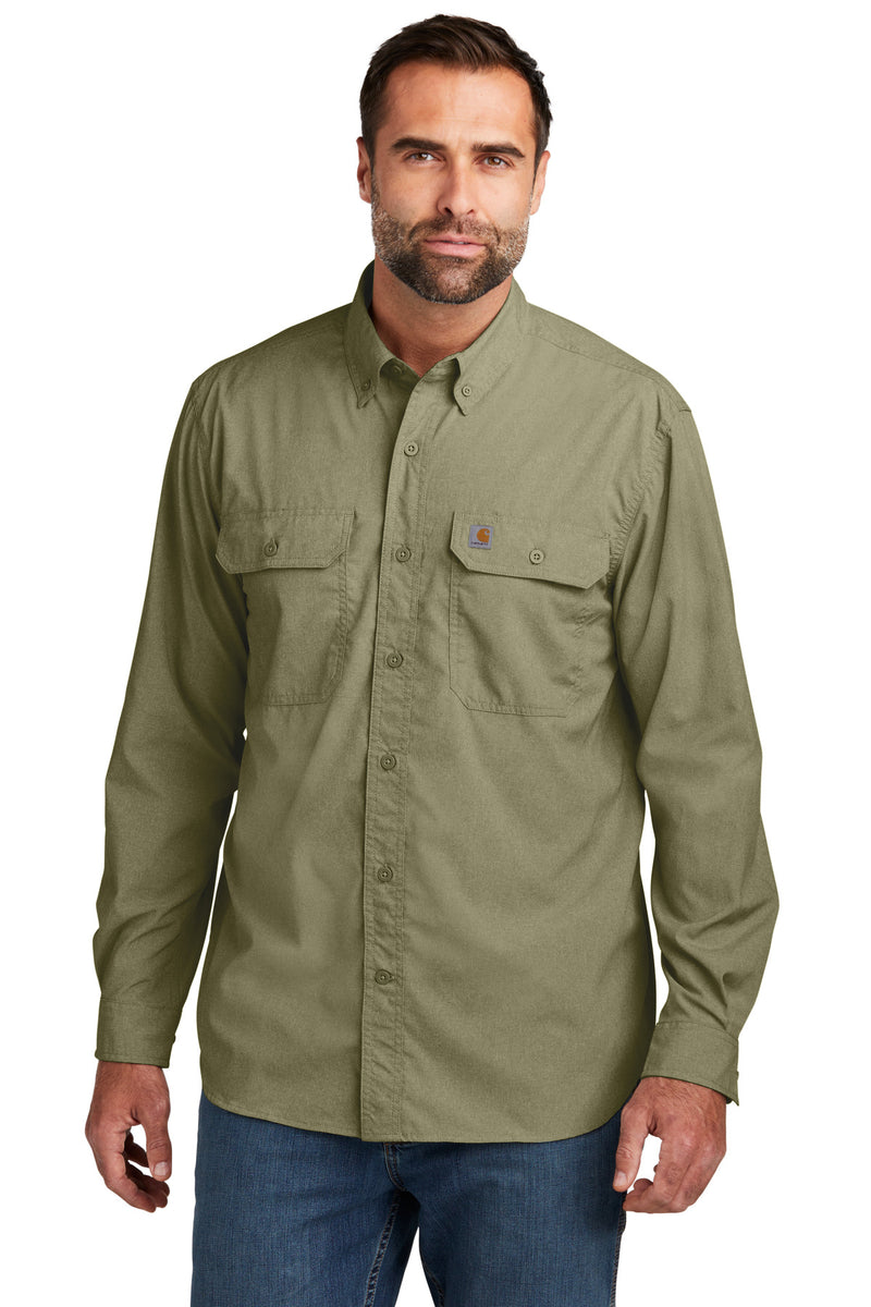 Load image into Gallery viewer, Carhartt Force Solid Long Sleeve Shirt CT105291
