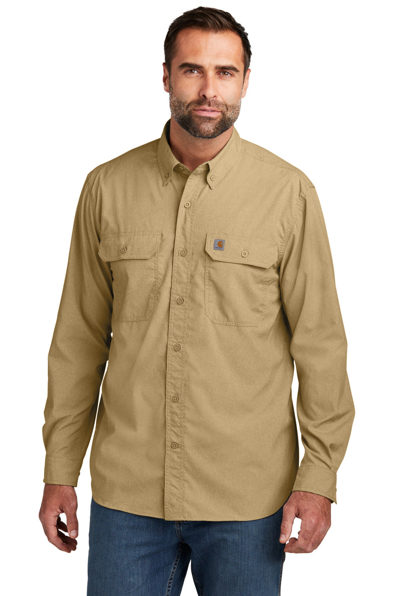 Load image into Gallery viewer, Carhartt Force Solid Long Sleeve Shirt CT105291
