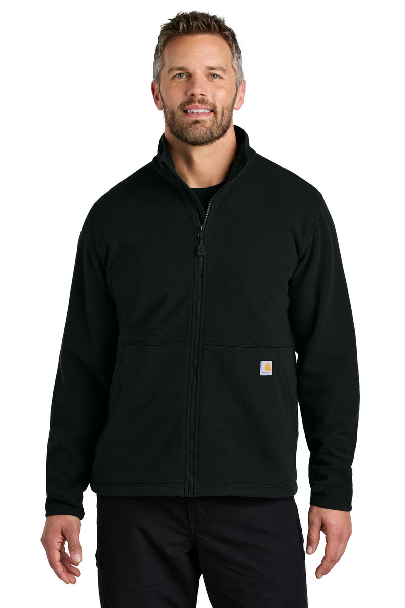 Load image into Gallery viewer, Carhartt Textured Full-Zip Fleece Jacket CT106416

