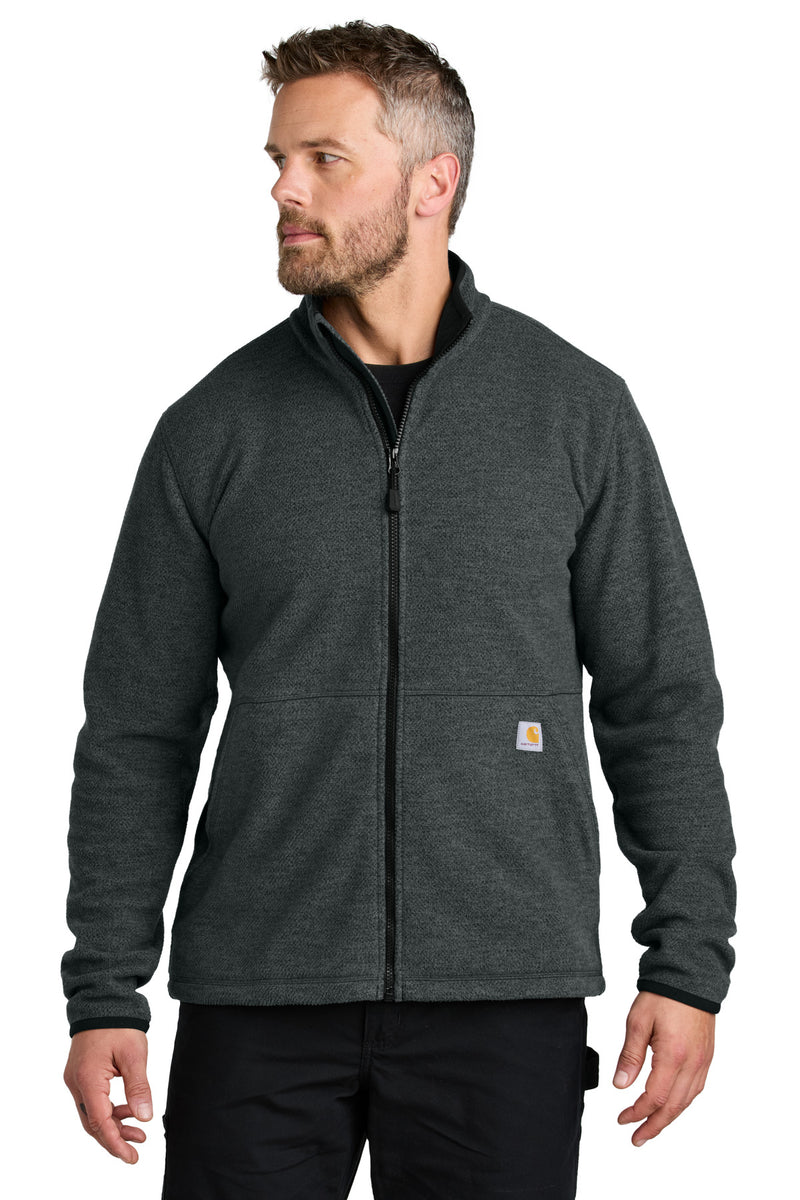 Load image into Gallery viewer, Carhartt Textured Full-Zip Fleece Jacket CT106416

