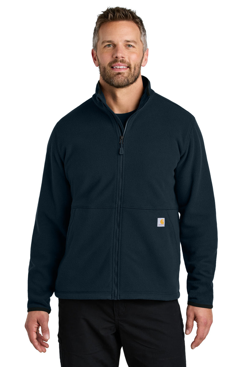 Load image into Gallery viewer, Carhartt Textured Full-Zip Fleece Jacket CT106416
