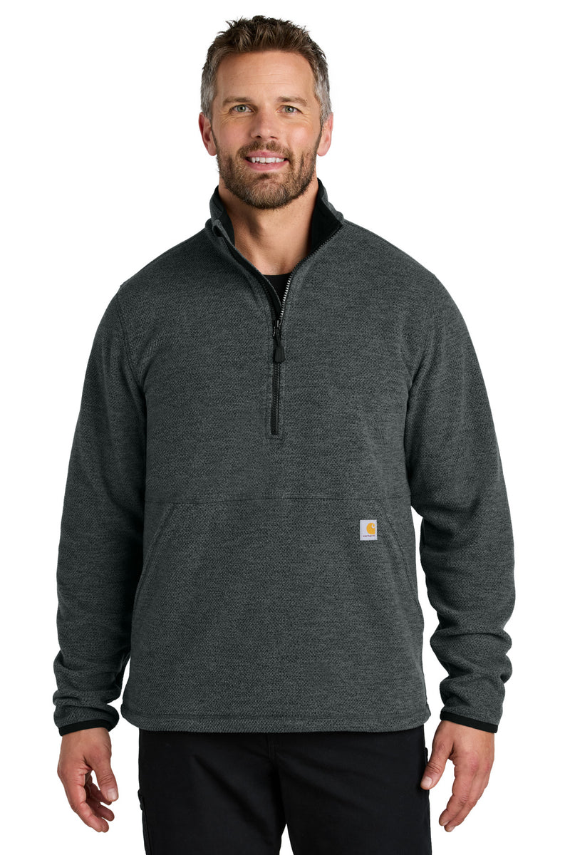 Load image into Gallery viewer, Carhartt Textured 1/2-Zip Fleece Jacket CT106417
